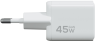 Magssory Сетевое зарядное устройство | Мощность 45 Вт, GaN |1 порт: USB-C | Быстрая зарядка, white
