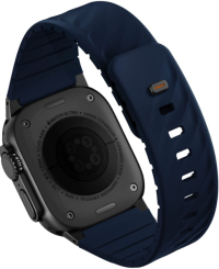 Uniq Ремешок для Apple Watch 49-40 mm FLUO Silicone Rubber Marine Blue