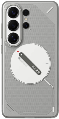 Aulumu Чехол TPU для Samsung S26 Ultra | Алюминиевая рамка для камеры | Серый полупрозрачный S26