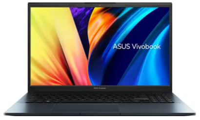 Ноутбук игровой ASUS Vivobook Pro 15 M6500QH-HN038, 15.6", IPS, 144 Гц, AMD Ryzen 5 5600H 3.3ГГц, 6-ядерный, 16ГБ DDR4, 512ГБ SSD, NVIDIA GeForce GTX 1650 - 4 ГБ, без операционной системы, синий