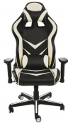 Woodville Компьютерное кресло "Racer" черное | бежевое | Ширина - 70; Глубина - 57; Высота - 120 см