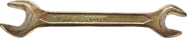 Stayer "MASTER" 17х19мм 27038-17-19 Ключ гаечный рожковый