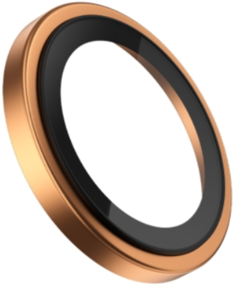 ZetZet Стекло для камеры iPhone 17 Pro, Aluminium 3 шт. Orange