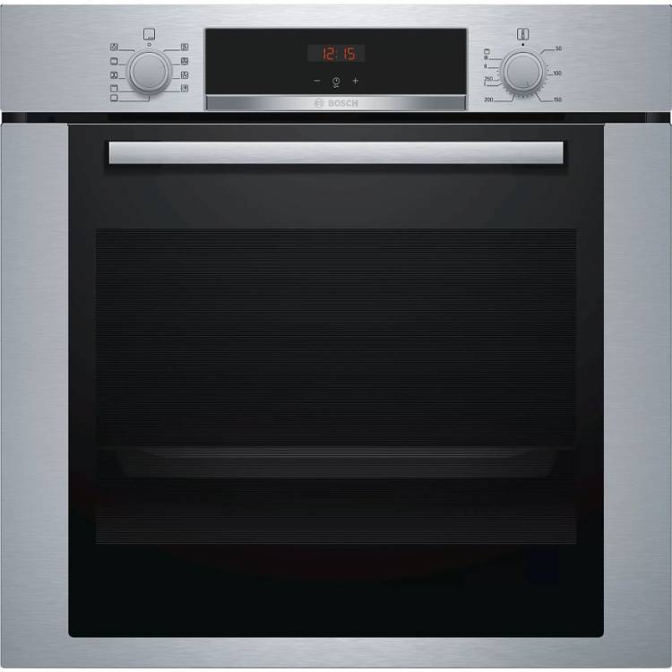 Духовой шкаф электрический Bosch HBA3340S0 / Размеры (ВхШхГ) 59.5 х 59.4 x 54.8 см, 71 л, независимый, до 275 °C, дисплей, гриль, конвекция, серебристый / Global