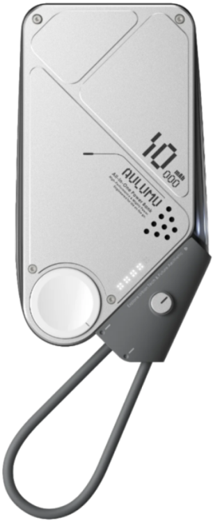 Aulumu Внешний аккумулятор 10000 мАч | MagSafe до 15 Вт | Со встроенным кабелем USB-C, M10