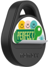 Momax Трекер Pinpop 2X | Отображается в Find My Locator, black