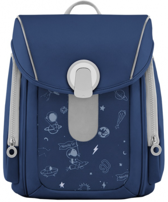 Рюкзак школьный Xiaomi 90 Points NINETYGO Smart Elementary School Backpack (синий космос)