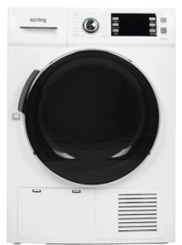 Korting Сушильная машина KD 60T81 | Загрузка: До 8 кг | Отложенный старт: До 24 часов | Программы сушки: 16 | Индикация загрязненности фильтра: Да | 845x595x615 мм