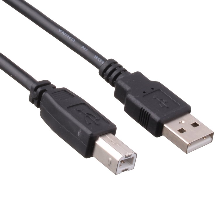 Кабель USB 2.0 A-->B 3м Exegate 138940