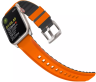 Uniq Ремешок для Apple Watch 49/46/45/44 mm | Водонепроницаемый | Длина ремешка: 23.4 см | Linus Airosoft silicone strap, Volt Orange