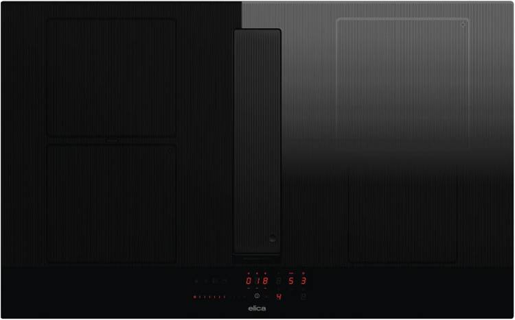 Elica Индукционная стеклокерамическая панель с вытяжкой NIKOLATESLA VELVET BL/A/83