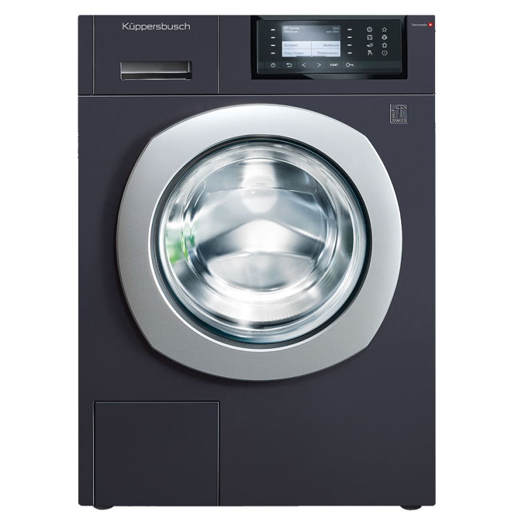 Kuppersbusch cтиральная машина W 40.0 T Titan Rock | Загрузка белья - 8 кг | Отложенный запуск | Скорость отжима - 2000 об/мин | Тип двигателя - инверторный |