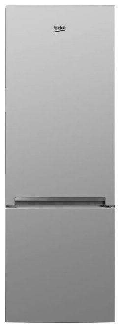 Холодильник Beko RCSK310M20S , 300 л, внешнее покрытие-металл, пластик, размораживание - ручное, 54 см х 184 см х 60 см / Global