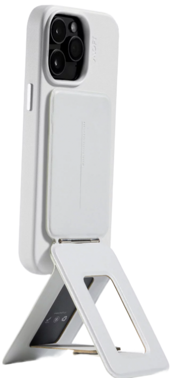 Moft Штатив- держатель для смартфона с поддержкой MagSafe | из экокожи премиум-класса | Tripod Stand, White