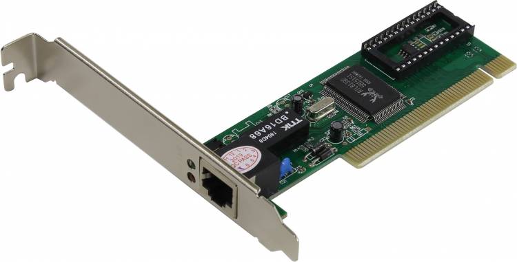 Сетевой адаптер ExeGate EXE-520 PCI 10/100Mbps RTL8139D (OEM) <EX281223RUS> 281223