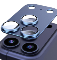 Защитная металлическая накладка для камеры iPhone 17 Pro Max, Metal Camera Lens Protector, Blue