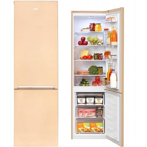 Холодильник Beko RCSK310M20SB / 300 л, внешнее покрытие-металл, пластик, размораживание - ручное, 54 см х 184 см х 60 см / Global