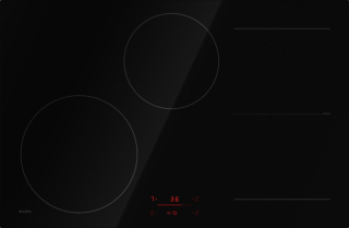 Индукционная варочная панель Asko HI2842FBG1| 5см x 80см x 52см | количество конфорок-4 шт | Bridge | чёрное стекло