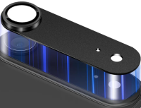 Защитная металлическая накладка для камеры iPhone 17 Air, Metal Camera Lens Protector, Black