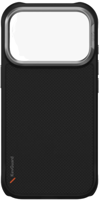 Uniq Чехол для iPhone 17 Pro | Кевлар | Поддержка MagSafe | Противоударный | KEVA Kevlar, Carbon Black