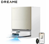 Dreame X60 Ultra Complete White Робот-пылесос | Мощность всасывания 35000 Па | Сухая и влажная уборка | Автоочистка | Автослив воды | Сушка швабр | Тонкий корпус 7,95 см | Аккумулятор 6400 мАч | Автономность до 165 мин | Площадь уборки до 250 кв.м
