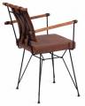 Tetchair стул "PRIX" (mod. 291)  металл/экокожа, 53 x 57 x 80.5 см, brown (коричневый) PY-291 , страна производства - Турция / 19477