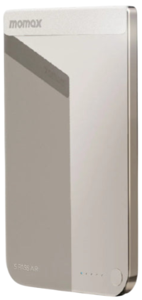 Momax 1-Power S.Pass Air Внешний аккумулятор 5000mAh | Qi15W/PD20W | Совместим с MagSafe | titanium