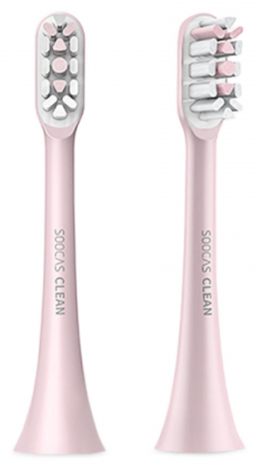 Xiaomi Сменные насадки для зубной щетки Toothbrush head for Soocare X3 (2pcs/set) Pink, world