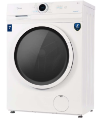Стиральная машина узкая Midea MF100W70/W / стирка - 7 кг,  отжим - 1200 об/мин, программ - 14, система защиты от детей, 85*59.5*40 см