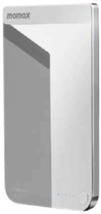 Momax 1-Power S.Pass Air Внешний аккумулятор 5000mAh | Qi15W/PD20W | Совместим с MagSafe | silver