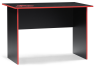 Woodville игровой стол Эрмтрауд черный / красный | Ширина: 60 / Высота: 75 / Длина: 110