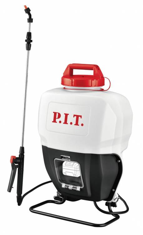 P.I.T. Аккумуляторный опрыскиватель PSY20H-15A (20В, 0,45 МПа, объем резевуара 15 л, насадки в компл.)
