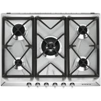 SMEG SR975XGH Встраиваемая варочная панель | Коллекция: Victoria | Чугунные решетки | Нержавеющая сталь | 68.5x50x3.2 см