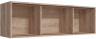 Woodville Шкаф навесной Мариус дуб баррик / белый матовый | Ширина - 120,1; Глубина - 30; Высота - 32,7 см