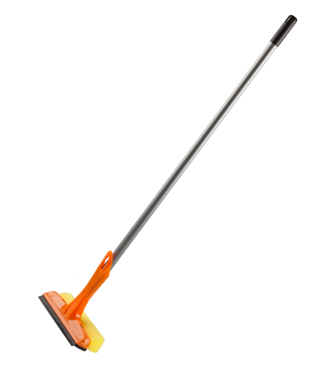  STAYER стеклоочиститель-скребок ″MASTER″ с дополнительной телескопической пластиковой ручкой