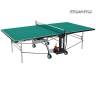 Теннисный стол DONIC / складной/ 274 х 152,5 х 76 см/ с сеткой/ на колесах/ для одиночной и групповой игры/ OUTDOOR ROLLER 800-5 GREEN
