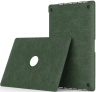 Levelo Чехол для Macbook Pro Cover 15" (M2, M3, M4 | 2023–2025), Gevena Leather, Dark Green