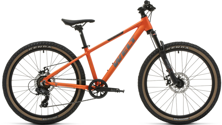 Welt Подростковый велосипед Brave 1.0 MD (2026) | На рост: 135-150 см | Возраст: 9+ | Диаметр колеса: 24" | Рама: Алюминий, Alloy 6061 | Вилка: 2ROXX: Alloy, MLO, Preload, 80mm travel, Soft spring | Dreamy Fox