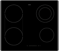 Asko Варочная панель HCL634G | Стеклокерамика | ВхШхГ: 6,2х59,5х52 см | Уровней мощности: 9