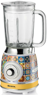 Ariete Блендер стационарный Positano| Объем: 1,5л | Мощность: 1000 Вт | Лезвия: 4 из нержавеющей стали | Скорость: 4 + Импульс | 00C05830PAR0