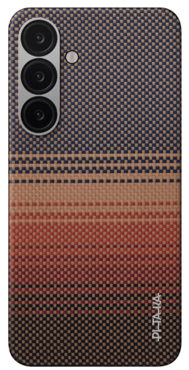 Pitaka Чехол  для Samsung S25 | Tactile Woven Case | Sunset
