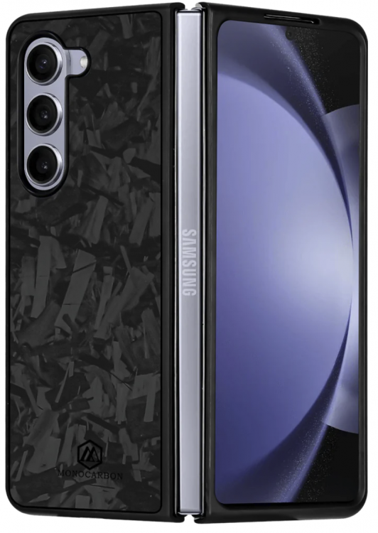 MonoKarbon Чехол для Galaxy Z Fold 5 с Magsafe | Не скользит | Forged Carbon Fiber 