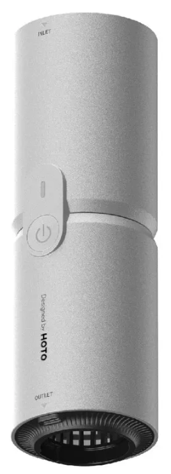 HOTO Многофункциональная капсула со сжатым воздухом  Cordless Air Duster & Vacuum (серый, 4-в-1: пылесос, надувание, воздуходувка, вакуумная герметизация)