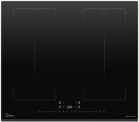 Midea Варочная панель MIH67787F | тип панели: индукционная | материал поверхности: стеклокерамика | блокировка от детей: есть | размеры: 62×590×520 мм