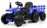 Детский электромобиль H888HH Синий Трактор | Скорость: вперед высокая и низкая + назад, 2-7 км/ч, коробка автомат | Размер собранного изделия: 84,5*50*52,5см