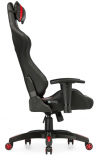 Woodville Компьютерное кресло "Rodas" черный / красный | Ширина - 67; Глубина - 60; Высота - 122 см