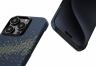 Рitaka Чехол StarPeak MagEZ 4 для iPhone 15 Pro (6.1"), Milky Way Galaxy, кевлар (арамид) 