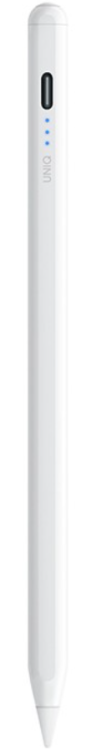Uniq Перезаряжаемый магнитный стилус для iPad | Совместим с iOS 12.2 и позже | Емкость аккумулятора: 165 мАч | PIXO LITE 2.0  White