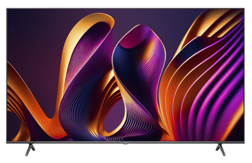 Hisense Телевизор QLED 65" 65E7NQ PRO | 4К UltraHD | SmartTV | Безрамочный | Цвет: Темно-серый | Global