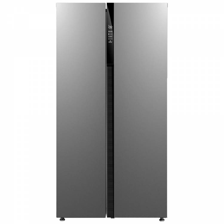 Холодильник Бирюса SBS 587 I / 548 л, внешнее покрытие-металл, размораживание - No Frost, дисплей, 89.7 см х 176.5 см х 70.6 см / Global